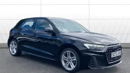 Used Audi A1 Sportback S-Line 95 HP (69 kW) 2023 Black Hatchback