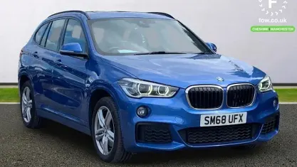 Used BMW X1 Comfort Edition 192 HP (141 kW) 2018 Blue SUV