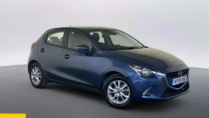 Used Mazda 2 90 HP (66 kW) 2019 Blue Hatchback