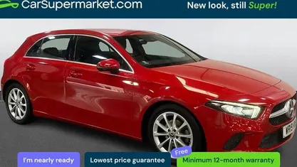 Used Mercedes A180 Executive 116 HP (85 kW) 2019 Red Hatchback