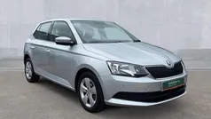 Brilliant silver Used 2018 Skoda Fabia SE Hatchback | £9,910 (Fair price)