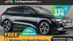 Black Used 2021 Audi e-tron Black Edition SUV | £23,197 (Good price)
