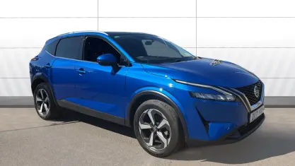 Used Nissan Qashqai N-Connecta 140 HP (102 kW) 2021 Blue SUV