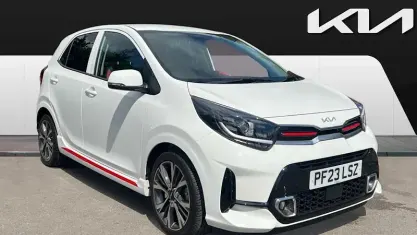 Used Kia Picanto GT-Line 67 HP (49 kW) 2023 White Hatchback