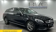 Black Used 2017 Mercedes C350e Estate | £12,994 (Fair price)