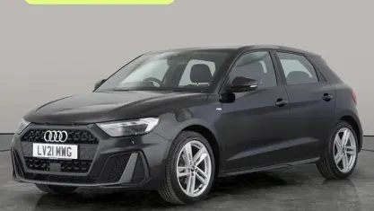 Used Audi A1 Sportback S-Line 95 HP (69 kW) 2021 Black Hatchback
