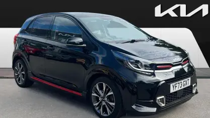 Used Kia Picanto GT-Line 67 HP (49 kW) 2024 Black Hatchback