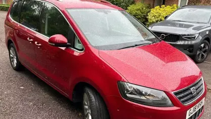 Used Seat Alhambra Ecomotive 150 HP (110 kW) 2018 Red MPV