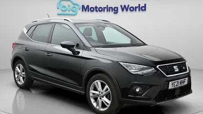 Used Seat Arona FR 110 HP (80 kW) 2021 Black SUV