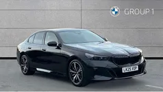 Black Used 2025 BMW 520 M Sport Sedan | £46,890 (Fair price)