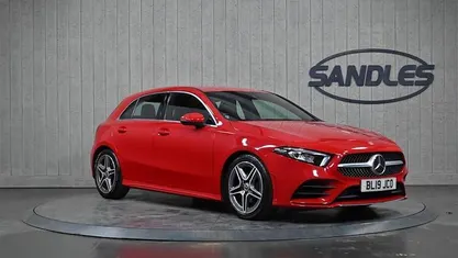 Used Mercedes A180 AMG line 136 HP (100 kW) 2019 Hatchback
