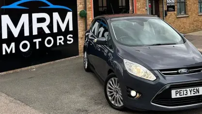 Used Ford C-MAX Titanium 116 HP (85 kW) 2013 Blue MPV