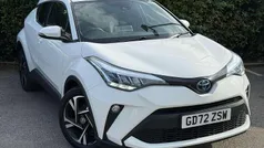 White Used 2022 Toyota C-HR Design SUV | £19,699 (Fair price)