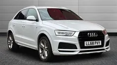 Glacier white Used 2018 Audi Q3 S-Line SUV | £16,995 (Good price)