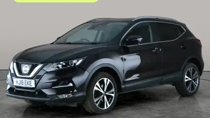 Używany Nissan Qashqai N-Connecta 116 KM (85 kW) 2018 Czarny SUV