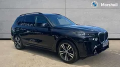 Black sapphire Used 2023 BMW X7 M Sport SUV | £68,517 (Fair price)