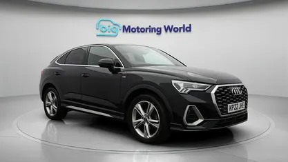 Black Used 2022 Audi Q3 Sportback S-Line SUV | £27,000 (Fair price)