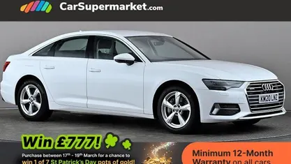 Used Audi A6 Sport 245 HP (180 kW) 2020 White Sedan