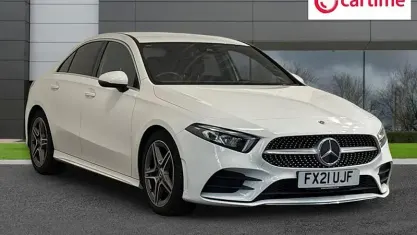 Used Mercedes A200 AMG line 150 HP (110 kW) 2020 White Sedan