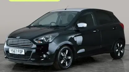 Used Ford Ka Plus Zetec 86 HP (63 kW) 2017 Black Hatchback