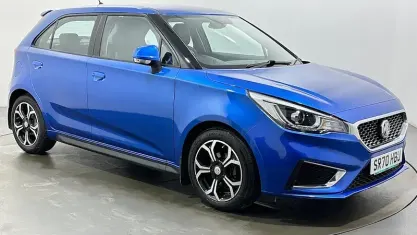 Used MG MG3 Exclusive 106 HP (77 kW) 2020 Blue Hatchback