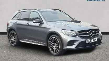 Used Mercedes GLC250 AMG line 204 HP (150 kW) 2019 Grey Estate