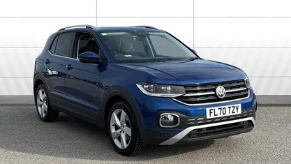 Used VW T-Cross SEL 120 HP (88 kW) 2020 Black SUV