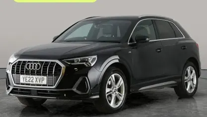 Used Audi Q3 S-Line 150 HP (110 kW) 2022 Black SUV
