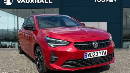 Used Vauxhall Corsa Ultimate 131 HP (96 kW) 2023 Red Hatchback