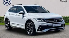 White Used 2023 VW Tiguan R-line SUV | £29,225 (Fair price)