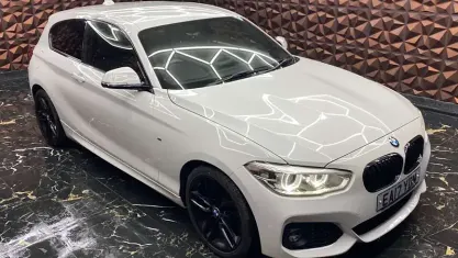 Used BMW 118 M Sport 150 HP (110 kW) 2017 White Hatchback