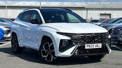 Used Hyundai Tucson N Line 215 HP (158 kW) 2025 White SUV