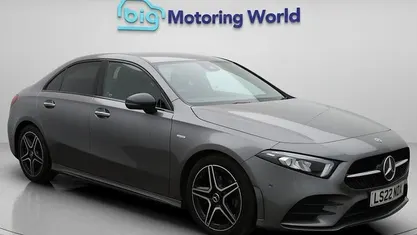 Grey Used 2022 Mercedes A200 AMG line Sedan | £20,000 (Fair price)