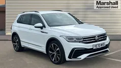 Pure white Used 2020 VW Tiguan R-line SUV | £26,030 (Fair price)