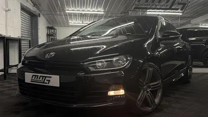 Used VW Scirocco R-line 150 HP (110 kW) 2017 Black Coupe