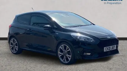 Used Ford Fiesta ST-Line X 125 HP (91 kW) 2021 Black Hatchback