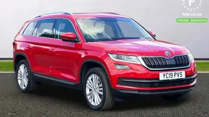 Used Skoda Kodiaq SE L 150 HP (110 kW) 2019 Red SUV