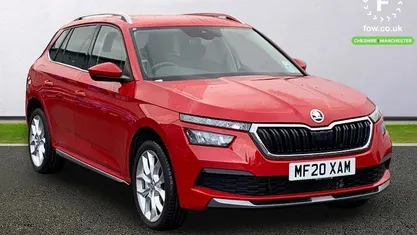 Red Used 2020 Skoda Kamiq SE L SUV | £14,399 (Good price)