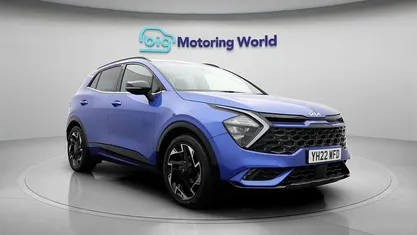 Blue Used 2022 Kia Sportage GT-Line SUV | £18,800 (Fair price)