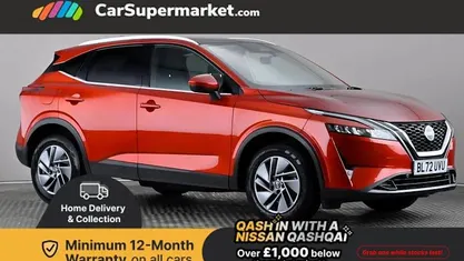 Red Used 2022 Nissan Qashqai Acenta Premium SUV | £15,497 (Good price)