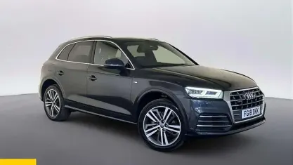 Used Audi Q5 S-Line 190 HP (139 kW) 2018 Grey SUV