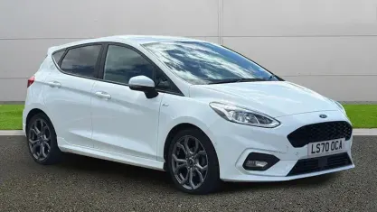 Used Ford Fiesta ST-Line 95 HP (69 kW) 2020 White Hatchback