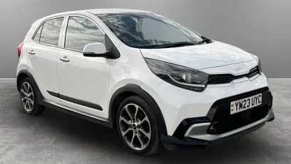 Used Kia Picanto X-Line 67 HP (49 kW) 2023 White Hatchback