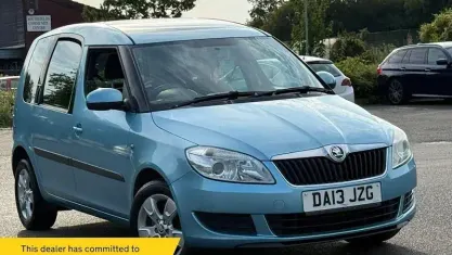Used Skoda Roomster SE 105 HP (77 kW) 2013 Blue MPV