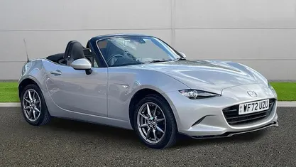 Silver Used 2022 Mazda MX5 Inclusive Cabriolet | £19,995 (Fair price)