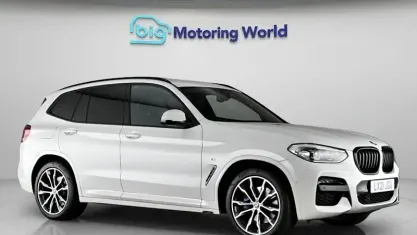 Used BMW X3 M Sport 190 HP (139 kW) 2021 White SUV