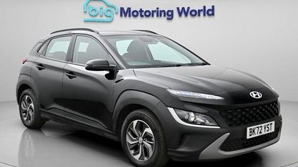 Gebraucht Hyundai Kona SE 141 PS (103 kW) 2022 Schwarz SUV
