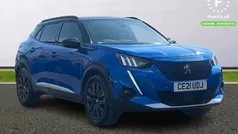 Blue Used 2021 Peugeot e-2008 Premium SUV | £12,399 (Fair price)