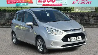 Used Ford B-MAX Zetec 105 HP (77 kW) 2015 Silver MPV