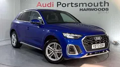 Blue Used 2023 Audi Q5 S-Line SUV | £34,990 (Fair price)
